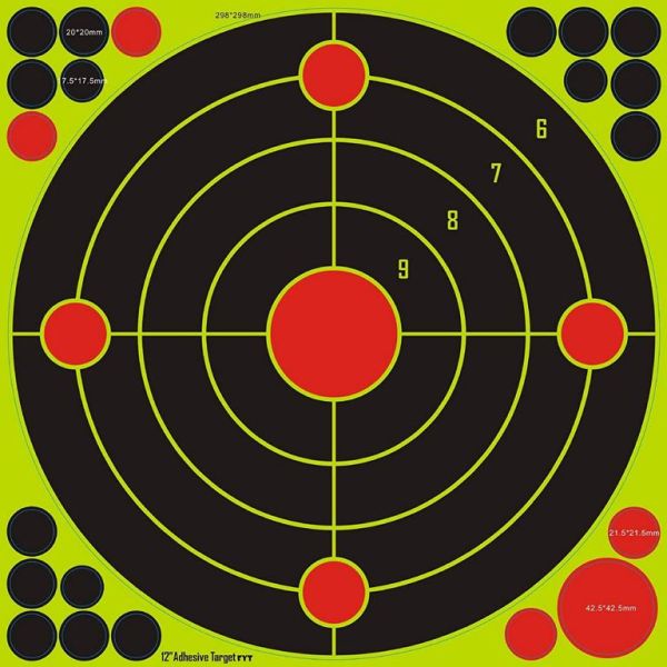 12 Zoll round Splatter Target